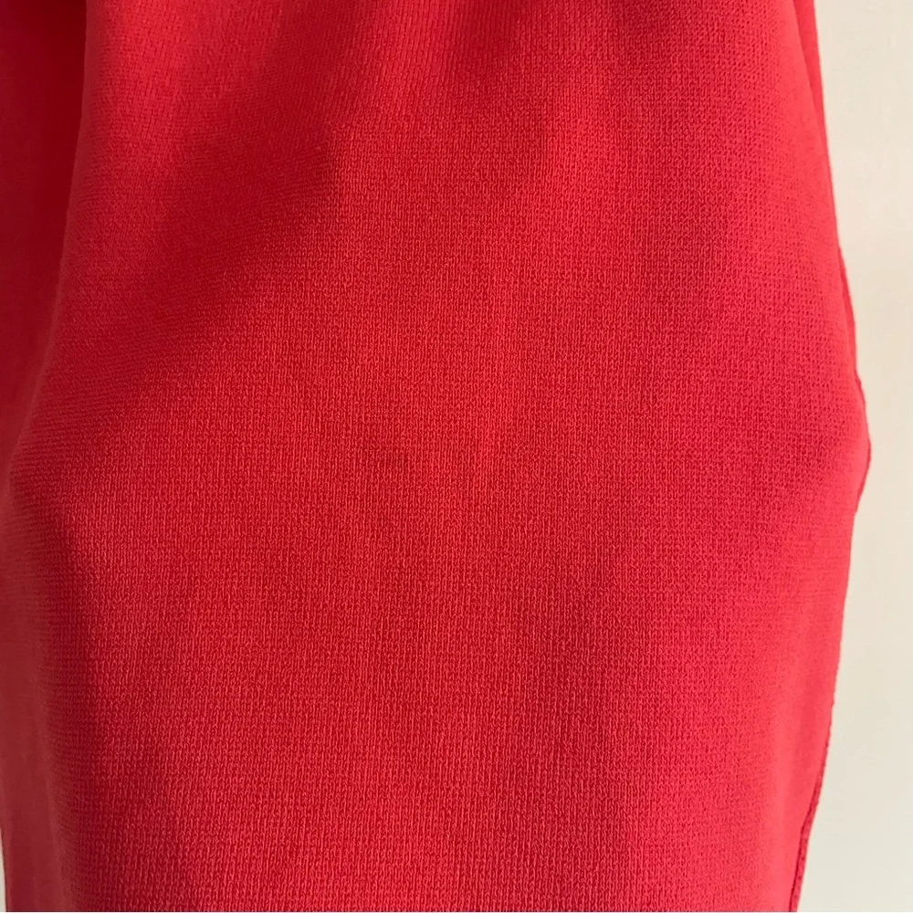 Women’s Red Ruffle Neck Top - Picture 8 of 8